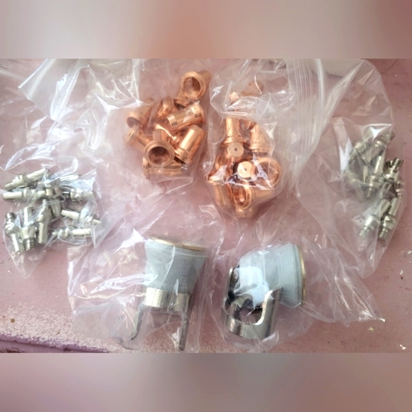 Plasma cutting electrod e shield cap pieces - Picture 1 of 2